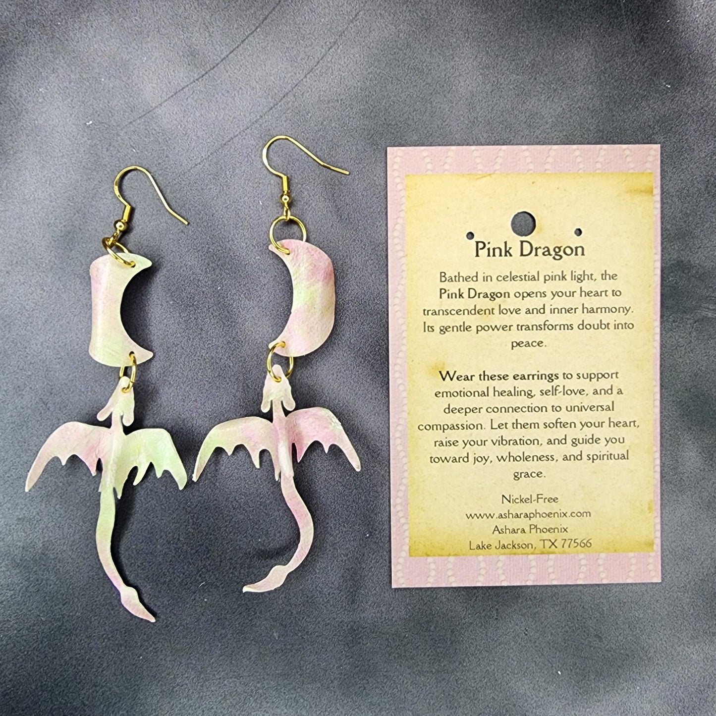 Rosevine Dragon and Moon