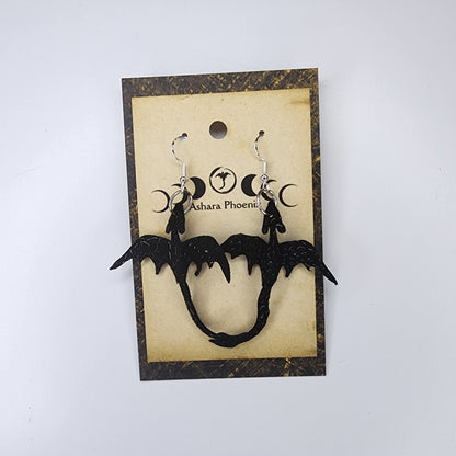 Bedrock Black Dragon Single Earrings