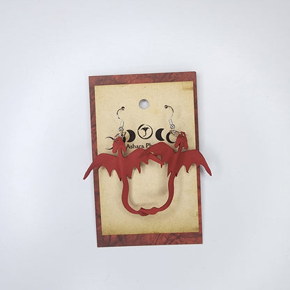 Phyre Dragon Single Earrings