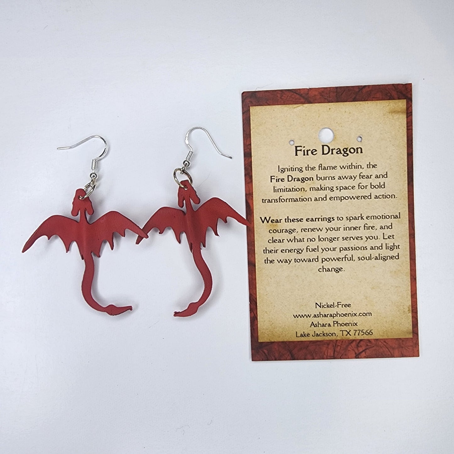 Phyre Dragon Single Earrings