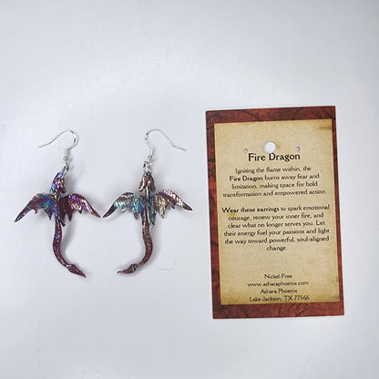 Meltdown Dragon Singles Earrings