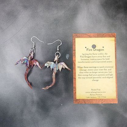 Meltdown Dragon Singles Earrings