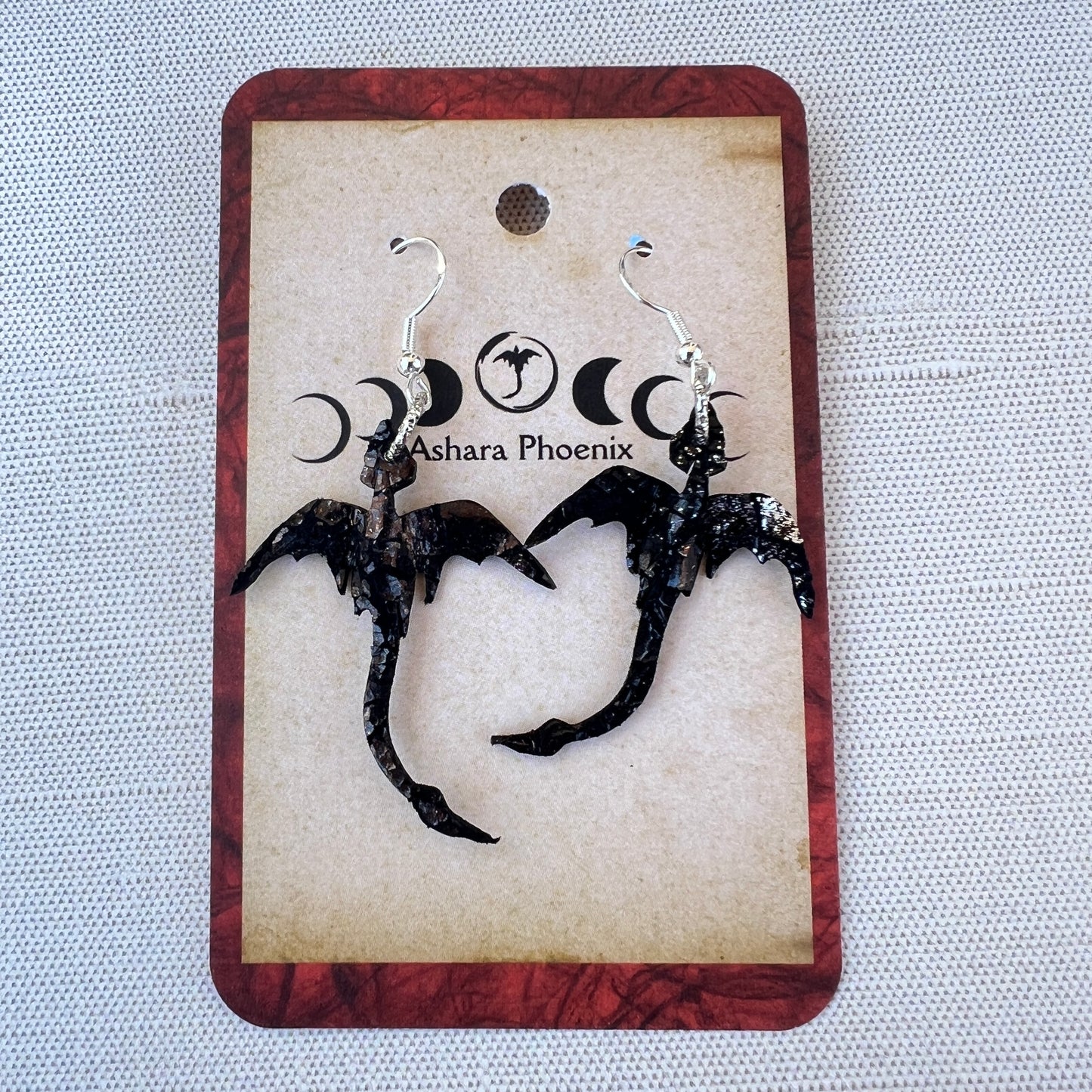 Nightforge Mini Dragon Earrings