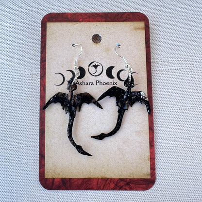 Nightforge Mini Dragon Earrings
