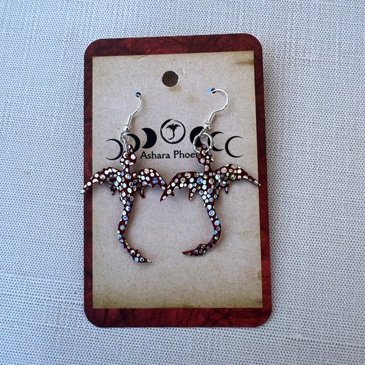 Starflare Mini Dragon Earrings