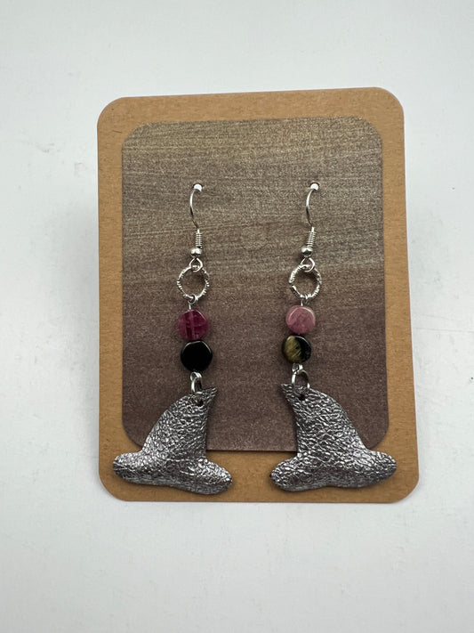 Crossroads Phoenix Hat Earrings
