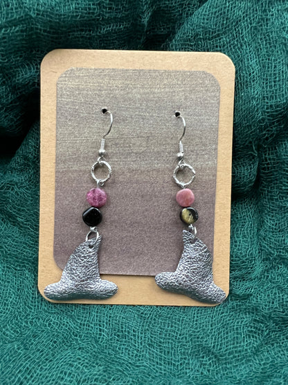 Crossroads Phoenix Hat Earrings