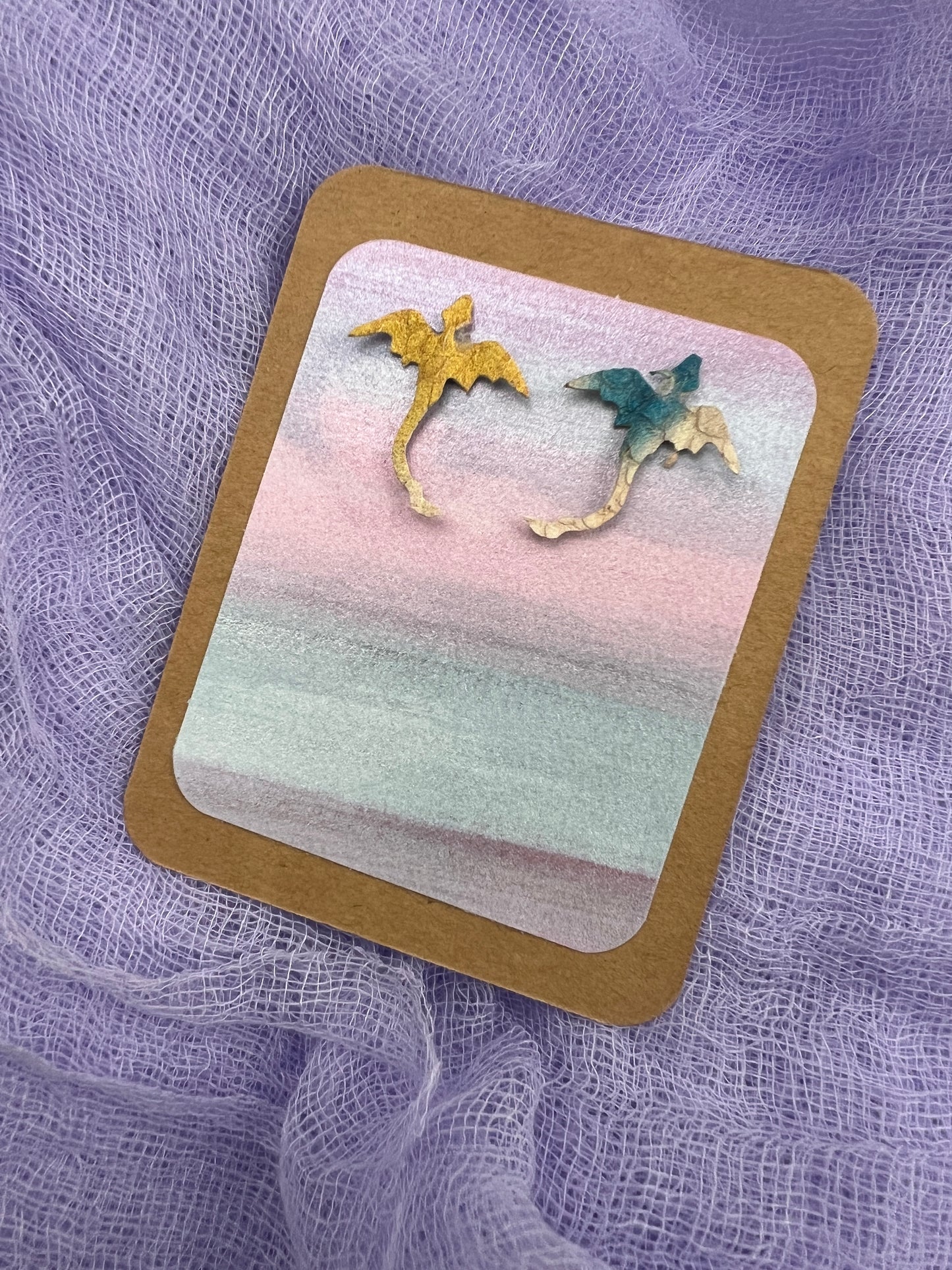 Aeralis Reach Dragon Earrings | Entry No. 2067 | One of a Kind
