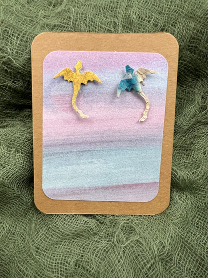 Aeralis Reach Dragon Earrings | Entry No. 2067 | One of a Kind