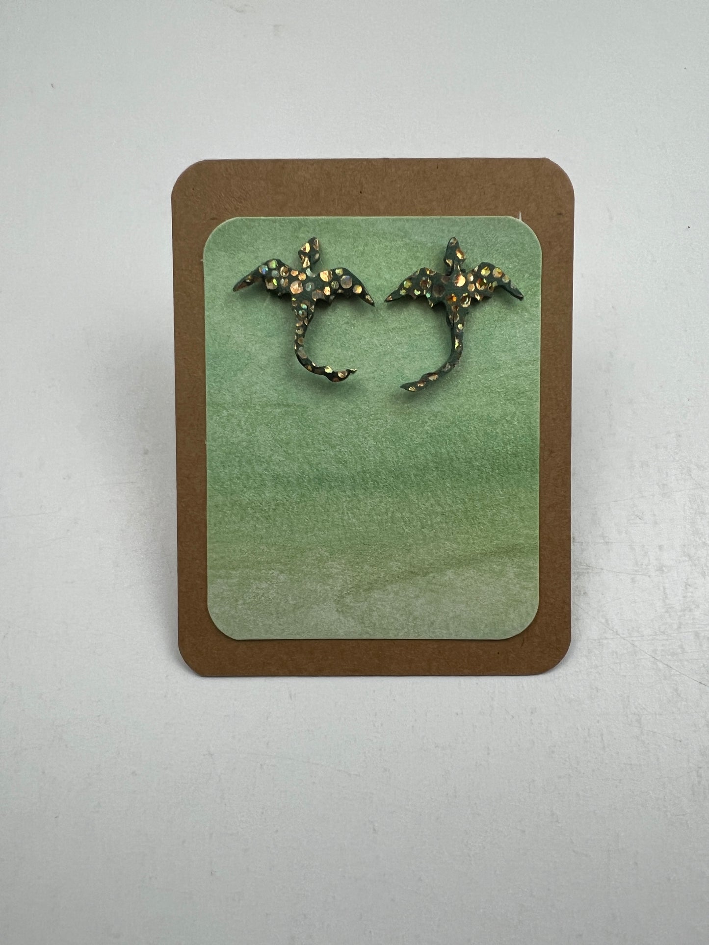Sunset Waves Dragon Stud Earrings | Mirelen Drift