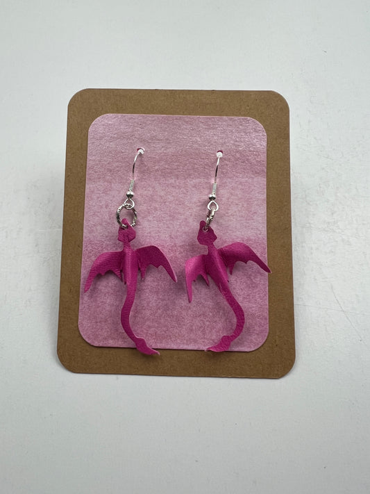Pink Pixie Dragon Earrings | Athera, the Vale of Ashara
