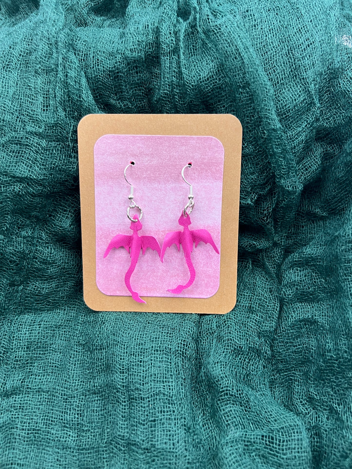 Pink Pixie Dragon Earrings | Athera, the Vale of Ashara