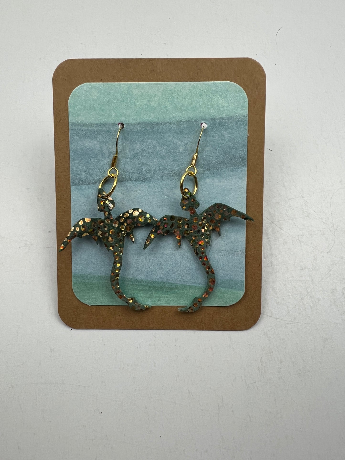 Sunset Waves Mini Dragon Earrings | Mirelen Drift