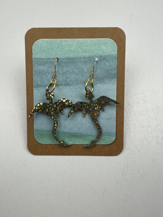 Sunset Waves Mini Dragon Earrings | Mirelen Drift