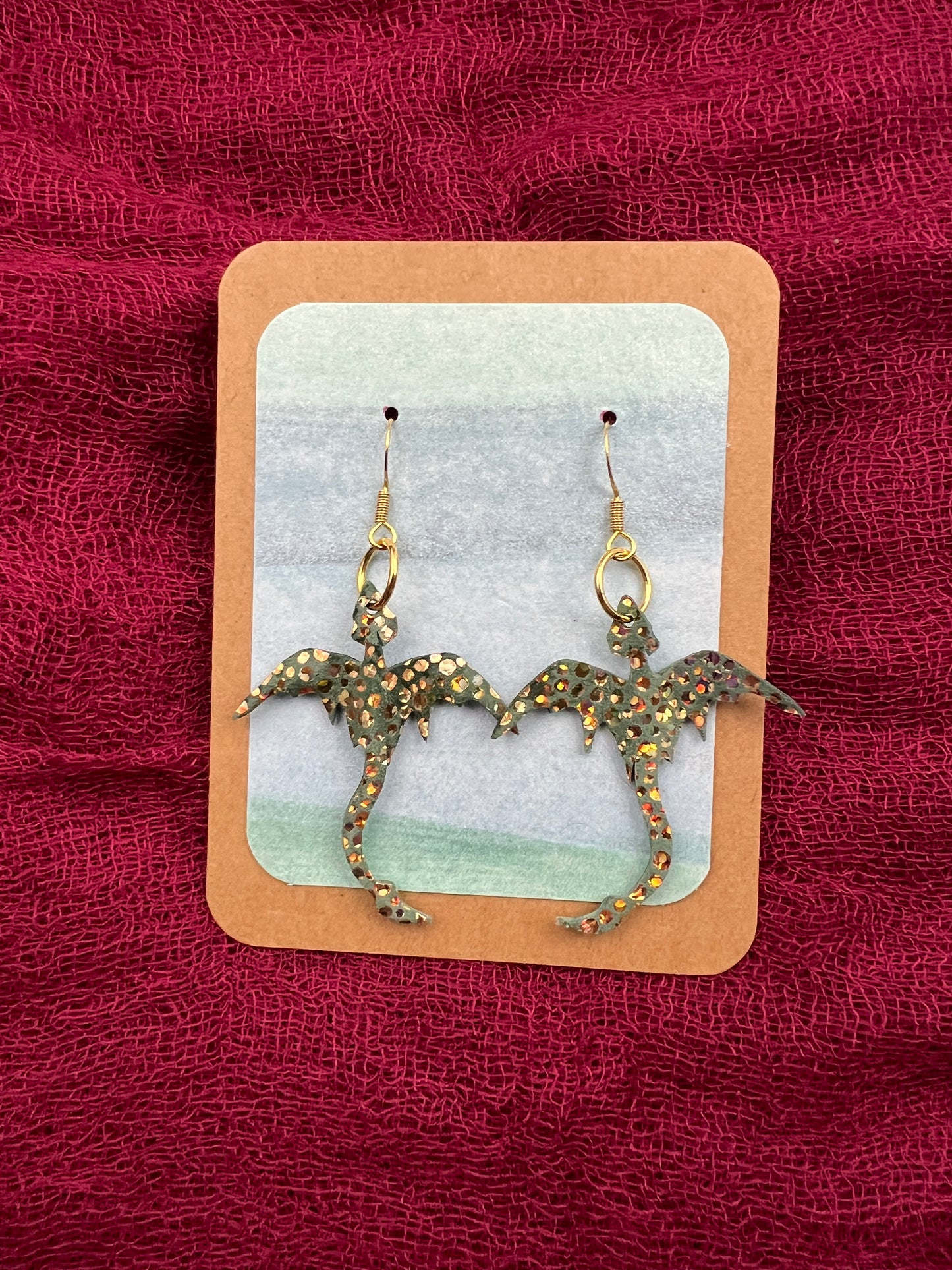 Sunset Waves Mini Dragon Earrings | Mirelen Drift