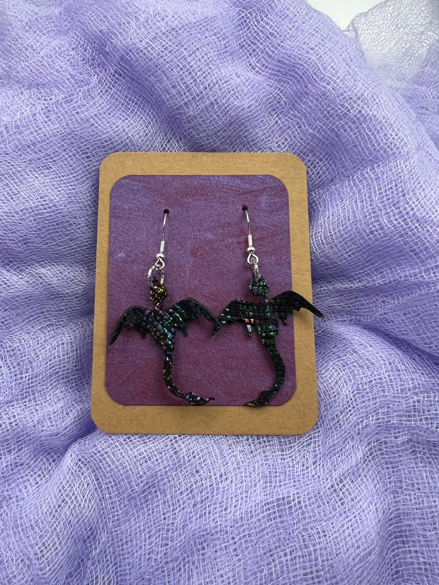 Kaldros Deep Mini Dragon Earrings | Entry No. 2504, 2041