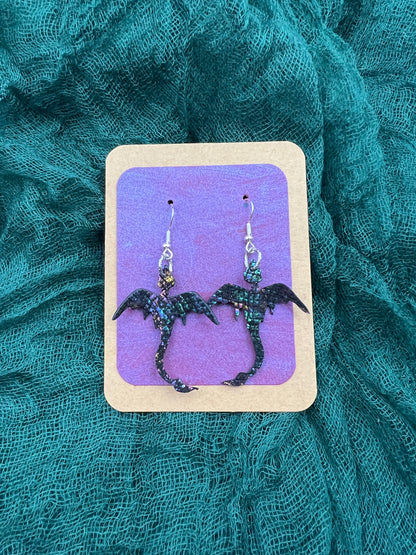 Kaldros Deep Mini Dragon Earrings | Entry No. 2504, 2041