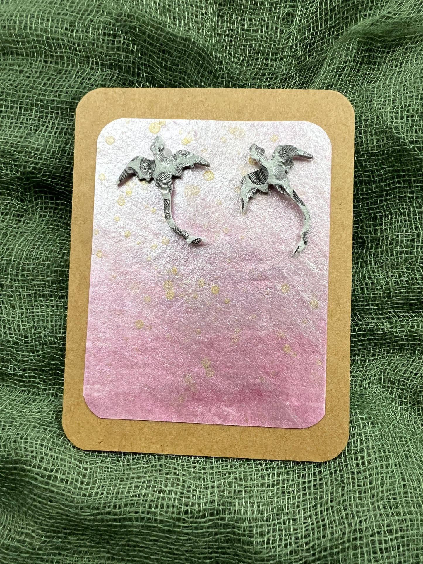 Athera Dragon Stud Earrings | Entry No. 2502 | One of a Kind