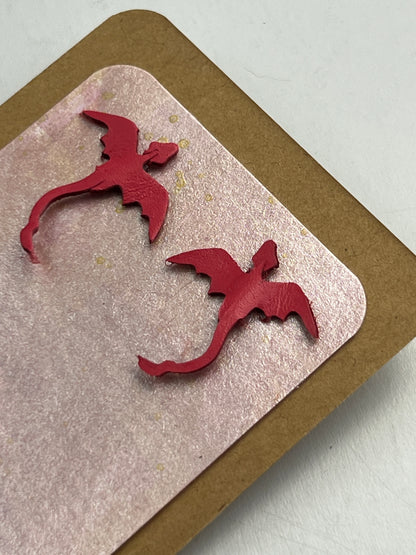 Rosewind Dragon Stud Earrings