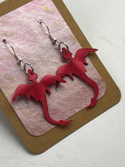Rosewind Mini Dragon Earrings